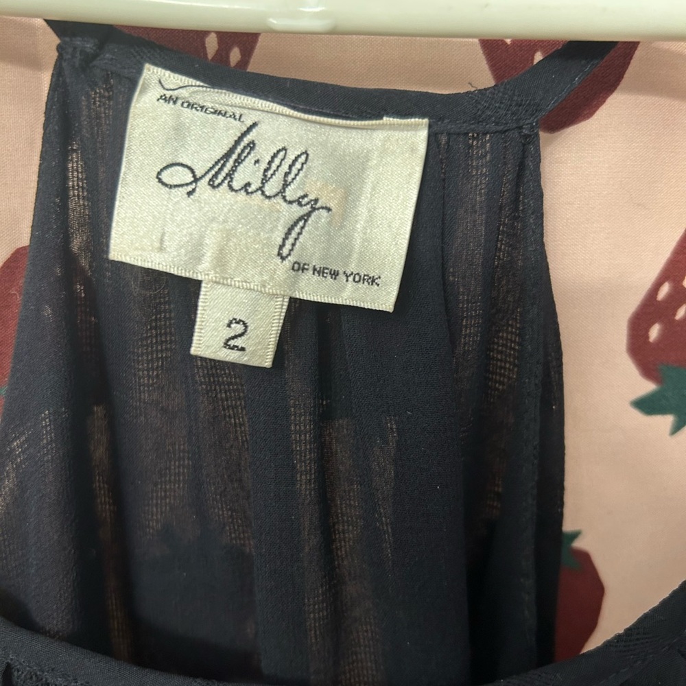 Milly Zigzag Ruffle Cami - Picture 3 of 7